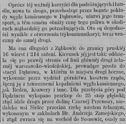Droga Zelazna Zabkowicko Kotowicka artykul Tygodnik Ilustrowany 1859 Nr 1 Tom 1 str 4 3