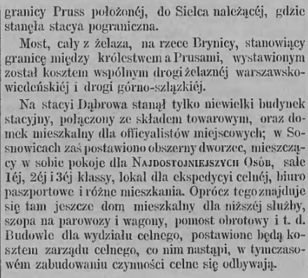 Droga Zelazna Zabkowicko Kotowicka artykul Tygodnik Ilustrowany 1859 Nr 1 Tom 1 str 4 4