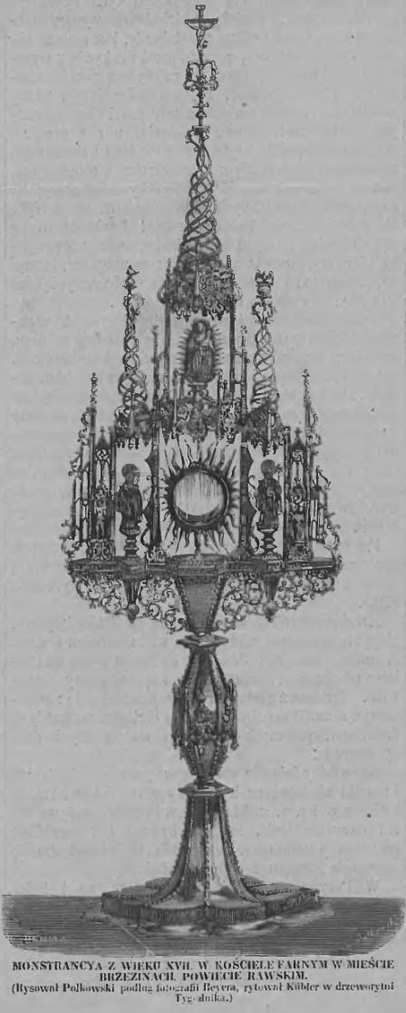 Kosciol Farny Brzeziny Tygodnik Ilustrowany 1860 Nr 24 Tom 1 str. 1 2 9
