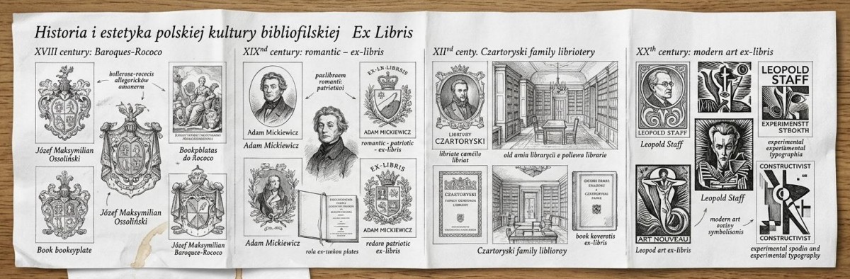 Ex Libris Bibliofilizm Księgozbiory Znaki zdjęcie poglądowe