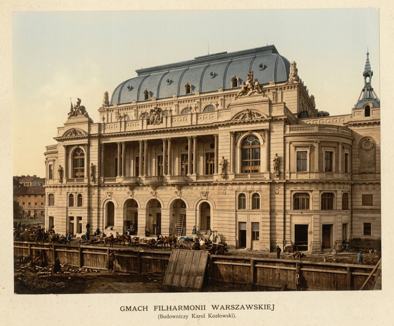 Filharmonia Warszawska 1901 Nr 8 foto 1 kol