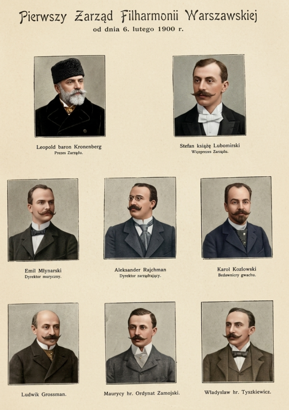 Filharmonia Warszawska 1901 Nr 8 foto 2 kol