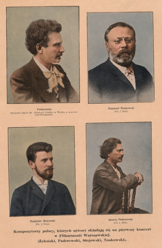 Filharmonia Warszawska 1901 Nr 8 foto 3 kol