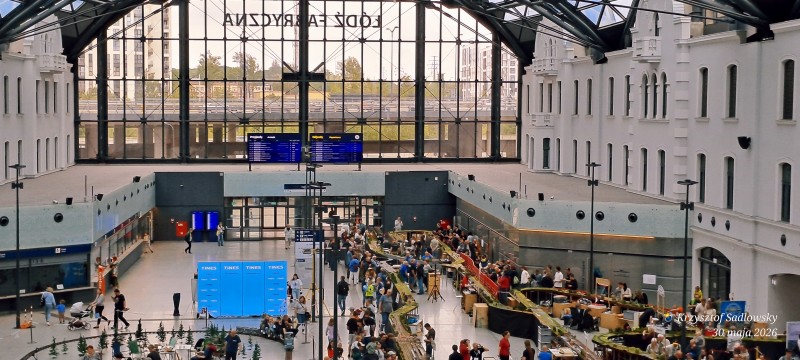 Wystawa Makiet Kolejowych Dworzec edycja IV Łódź Fabryczna 30.31.05.2026 ZD (17)