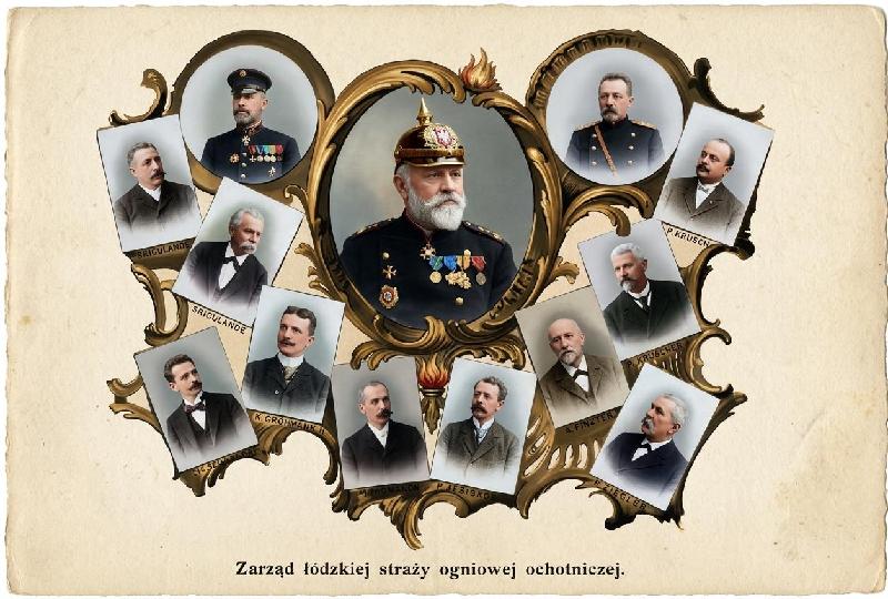 Jubileusz łódzkiej straży ogniowej ochotniczej artykuł 1901 Nr 27 F2 kol