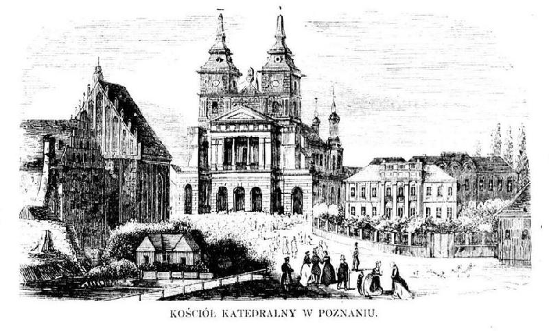 Kościół katedralny w Poznaniu autor redakcja artykuł 1859 nr 10 F1