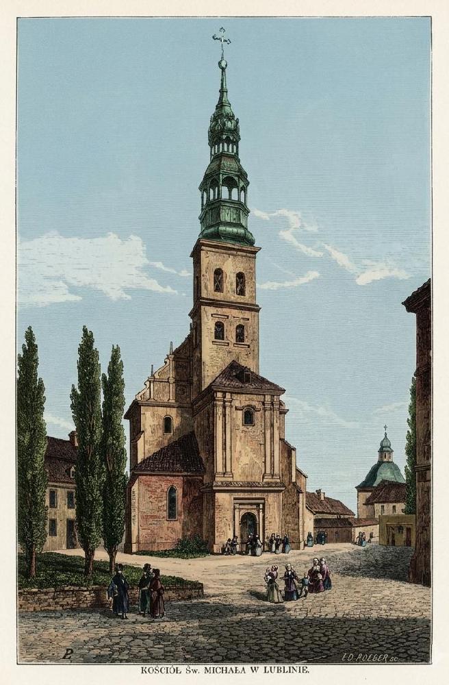 Kościół św. Michała w Lublinie artykuł 1859 Nr 6 F1 kol