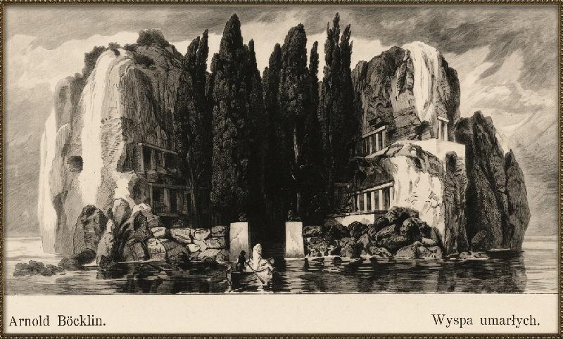 Obraz Wyspa umarłych autor Arnold Böcklin