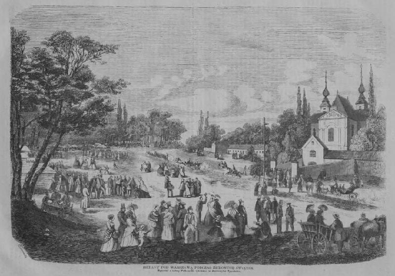 Bielany pod Warszawą artykuł publikacja 1860