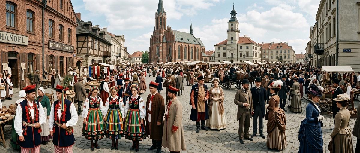 Dawna moda Ubiory Stroje zdjęcie poglądowe sytuacyjne