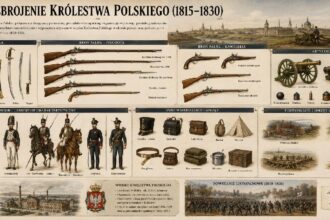 Wojskowe uzbrojenie Militaria ilustracja poglądowa sytuacyjna informacyjna