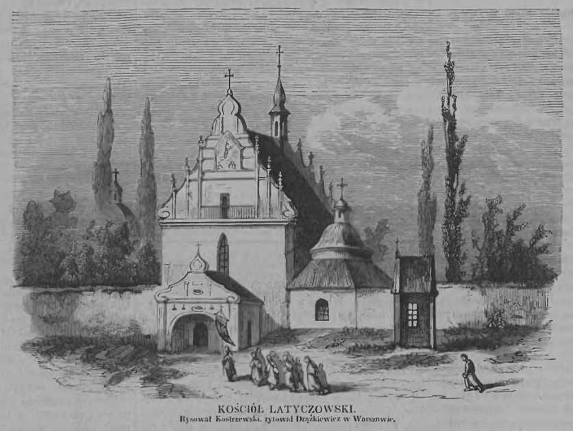 Kościół Latyczowski publikacja 1860