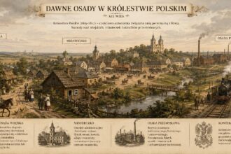 Osady Królestwo Polskie ilustracja poglądowa