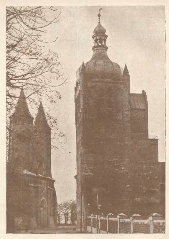 Katedra Płocka Dzwonnica ze zbiorów prof. Zubrzyckiego publikacja 1926