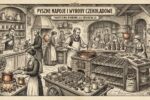 Napoje Wyroby Czekoladowe Inne Ilustracja Poglądowa rycina