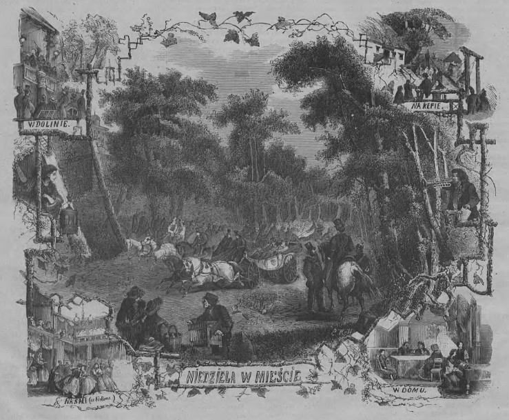 Niedziela w mieście publikacja 1860