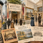 Afisze Plakaty Reklamy Kultura Wystawy Galerie rycina poglądowa
