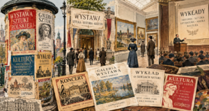 Afisze Plakaty Reklamy Kultura Wystawy Galerie rycina poglądowa
