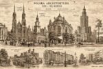 Polska architektura panorama wieków rycina poglądowa